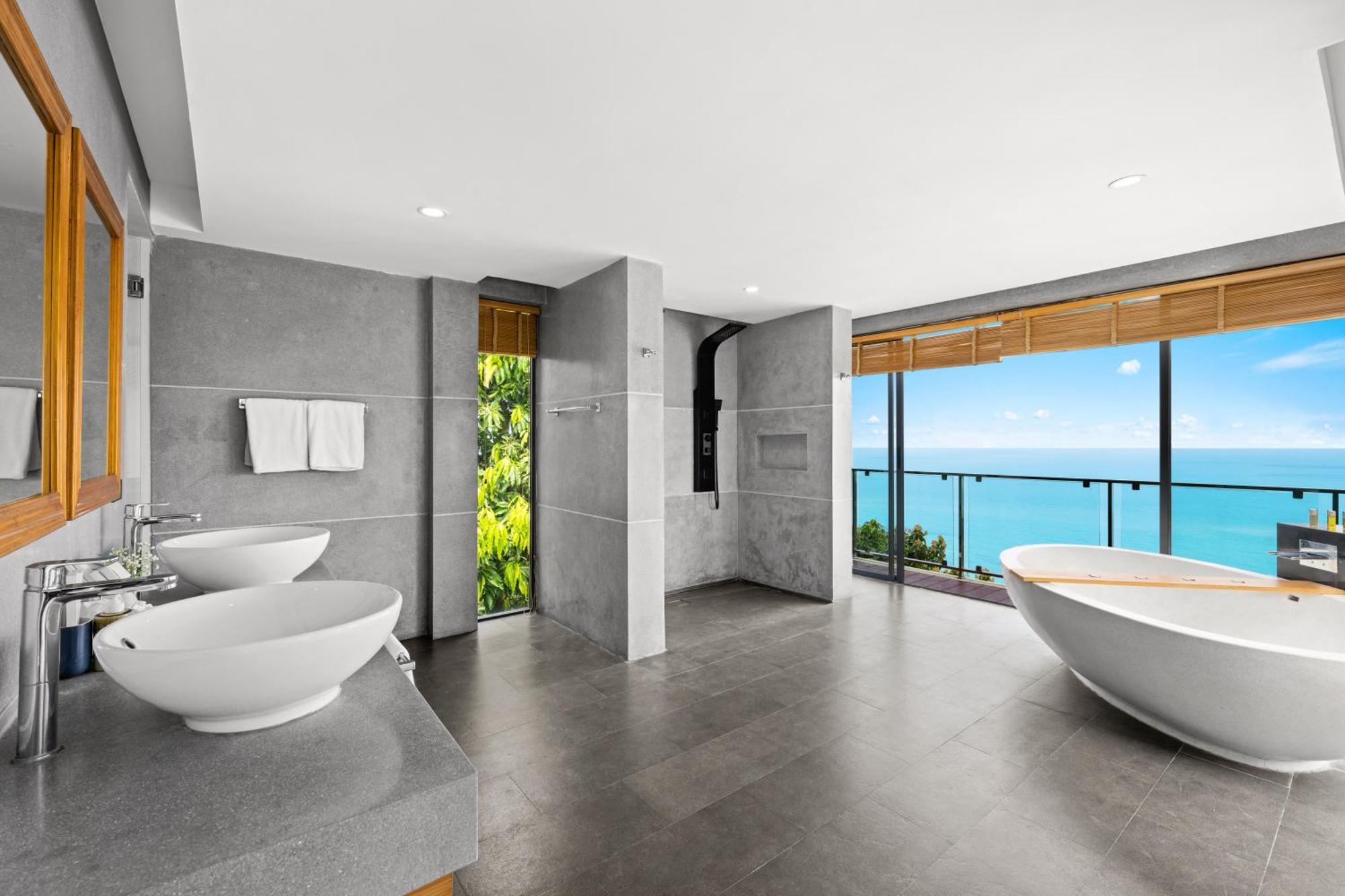 Karpe Diem Villa - Twin Infinity Pools Chaweng Extérieur photo