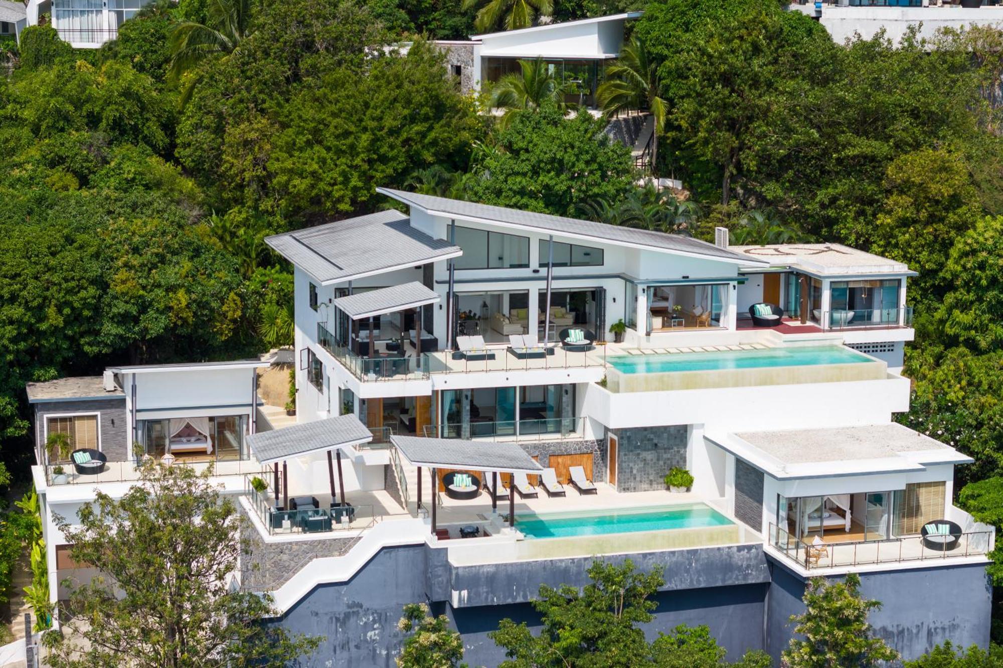 Karpe Diem Villa - Twin Infinity Pools Chaweng Extérieur photo